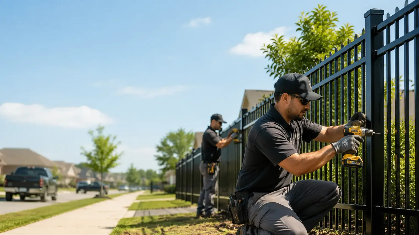 Metal Fence Installation in Elko, GA